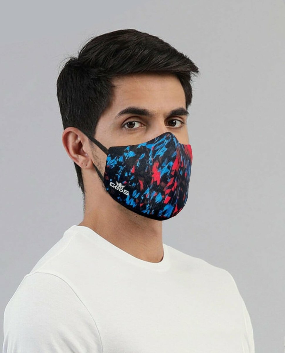 Xator Combat Face Protector Mask - Color Splash
