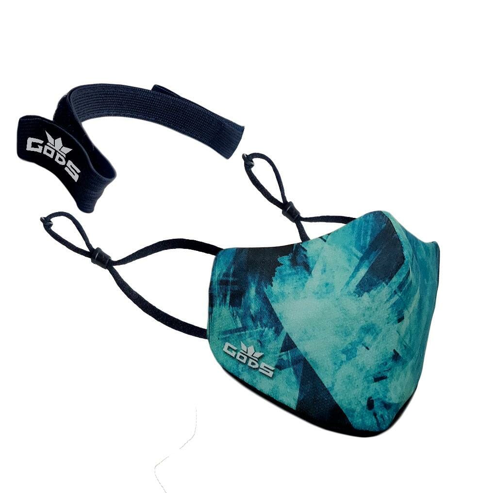 Xator Combat Face Protector Mask - Sea Blue