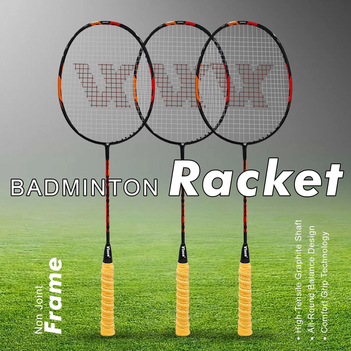BADMINTON RACKET VX 8
