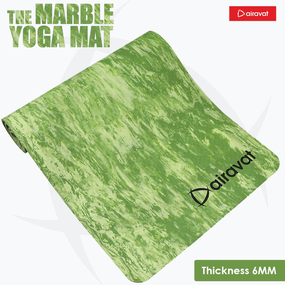 MARBLE 6MM YOGA MAT (PER) WITH BAG