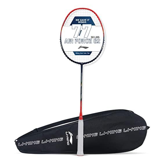 Li-Ning Air Force 77 G2 Carbon Fibre Badminton Racket with Free Full Cover | KIBI Sports - KIBI SPORTS