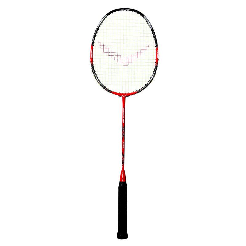 TRANSFORM ATTACK BADMINTON RACKET (RED, UNSTRUNG) TBR 1/2013 - KIBI SPORTS