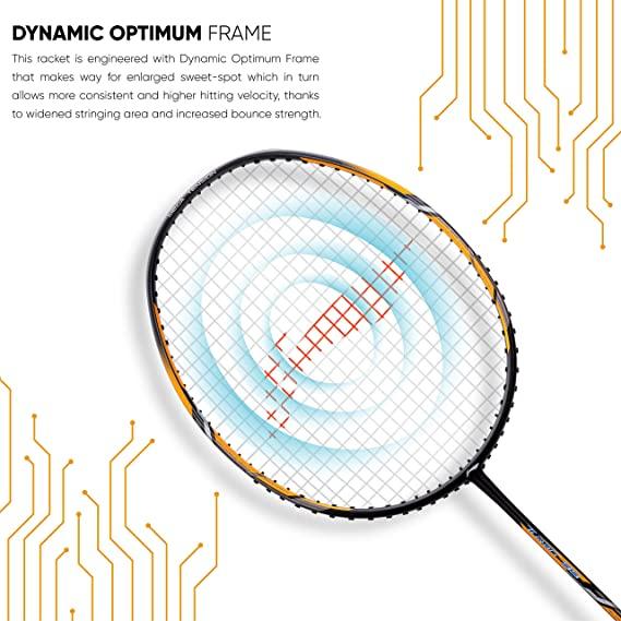 Li-Ning Turbo 99 Carbon Fibre Racket with Free Full Cover (84 Grams. 30 lbs. ) | KIBI Sports - KIBI SPORTS