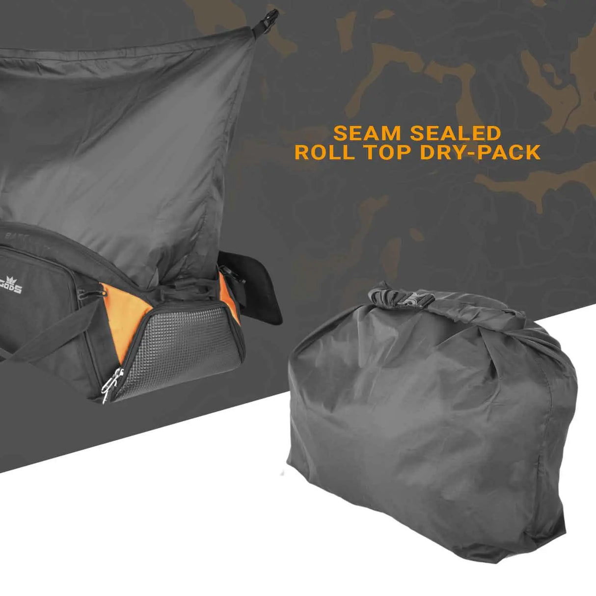Batclaw 2 in 1- 45 litres Duffle and Motorcycle Tail Bag - KIBI SPORTS