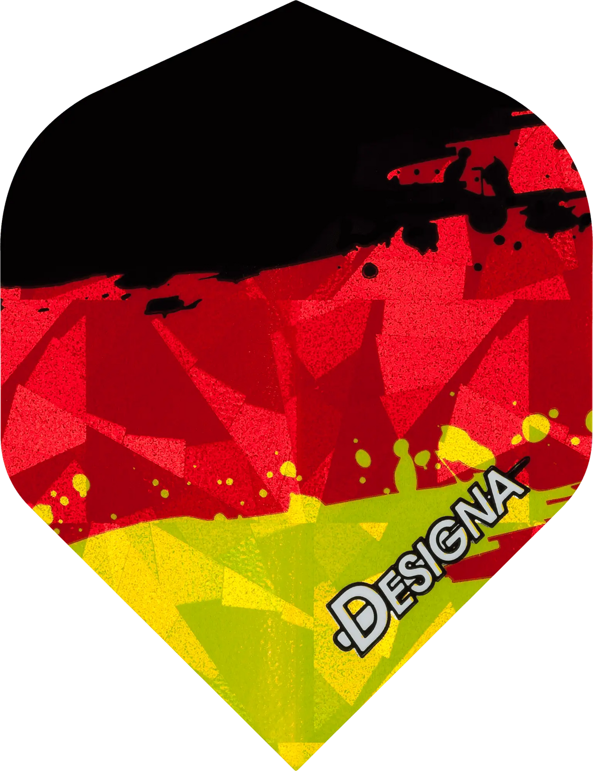 DESIGNA Patriot Dart Flights – 100 Micron – Strong – Hologram – Std - KIBI SPORTS