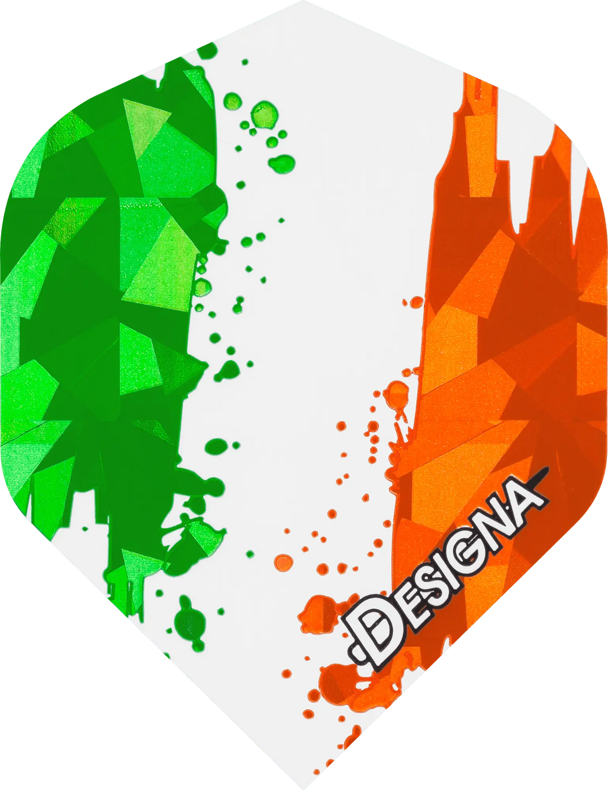 DESIGNA Patriot Dart Flights – 100 Micron – Strong – Hologram – Std - KIBI SPORTS