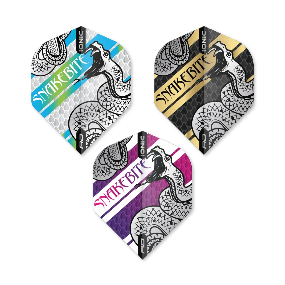 RED DRAGON - Standard – DART FLIGHTS – 3 Sets (9 Flights) MULTI PACK - KIBI SPORTS