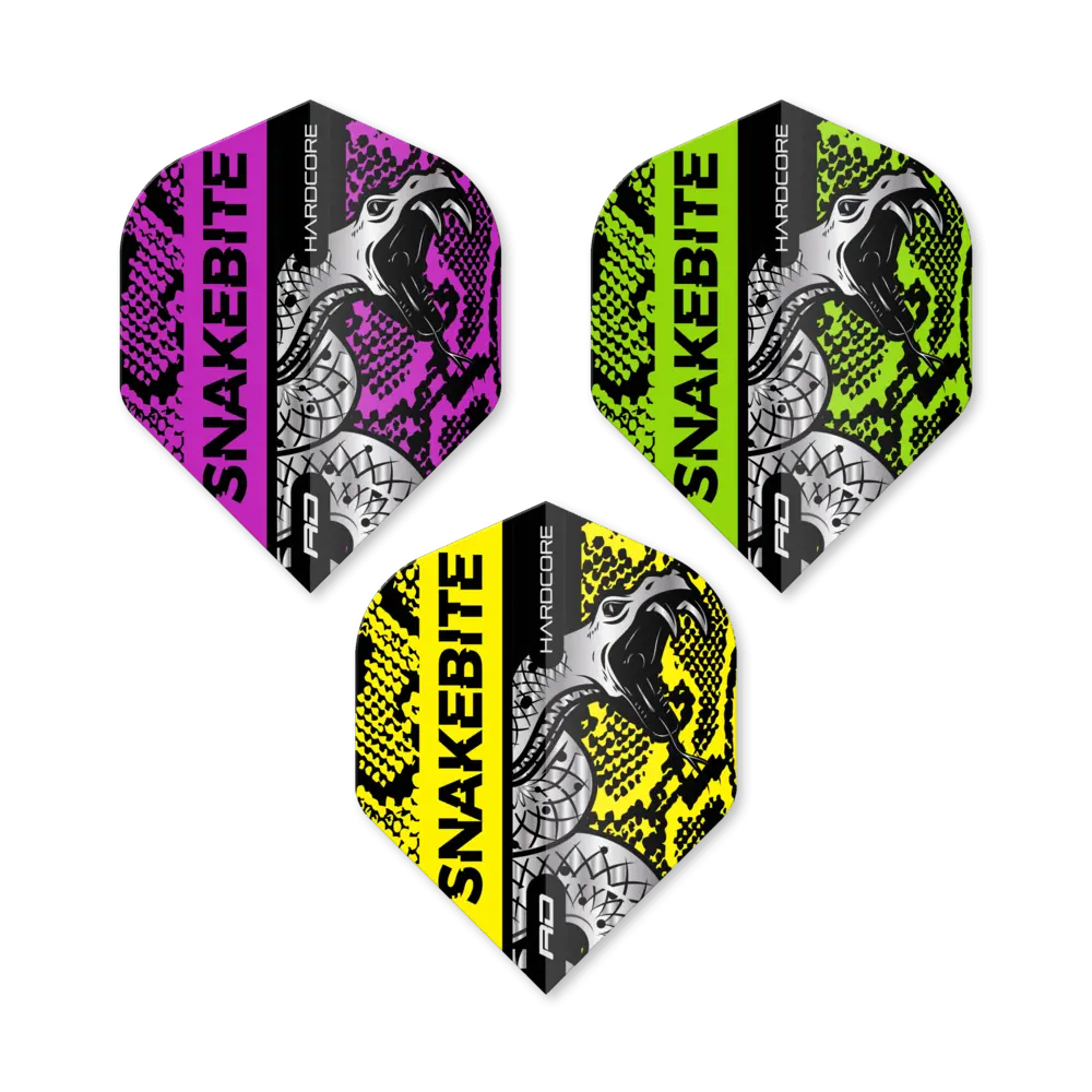 RED DRAGON - Standard – DART FLIGHTS – 3 Sets (9 Flights) MULTI PACK - KIBI SPORTS