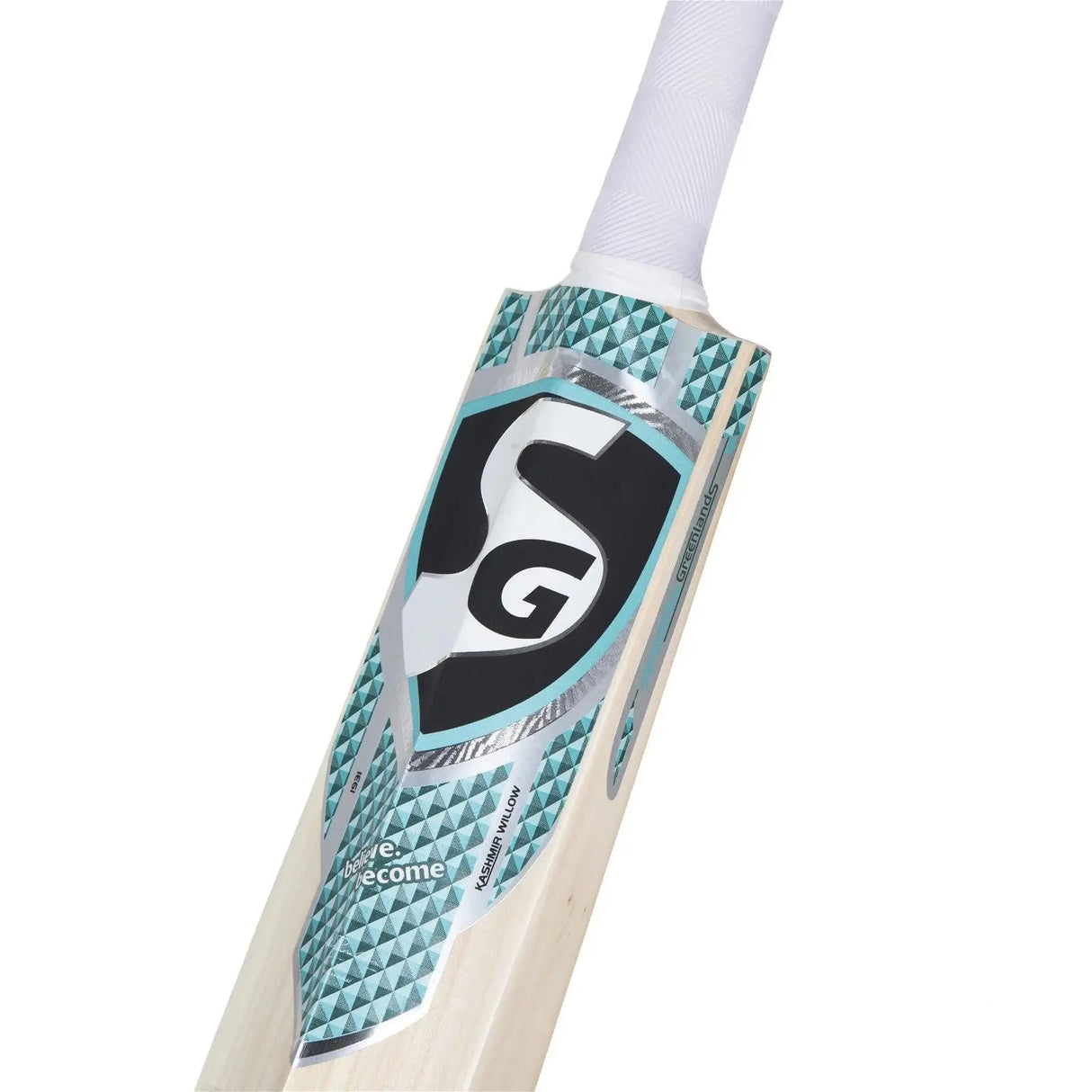 SG Verto Premium Kashmir Willow traditional shaped Cricket Bat (Leather Ball) - KIBI SPORTS