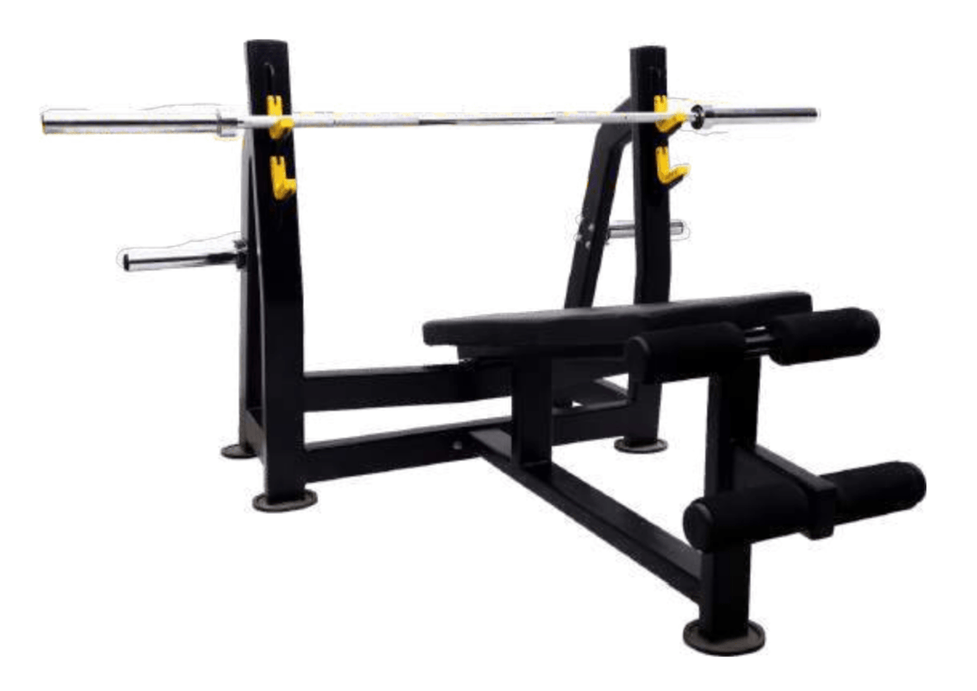Vicky Decline Olympic Bench with Weight Support (Series 1) | KIBI Sports - KIBI SPORTS