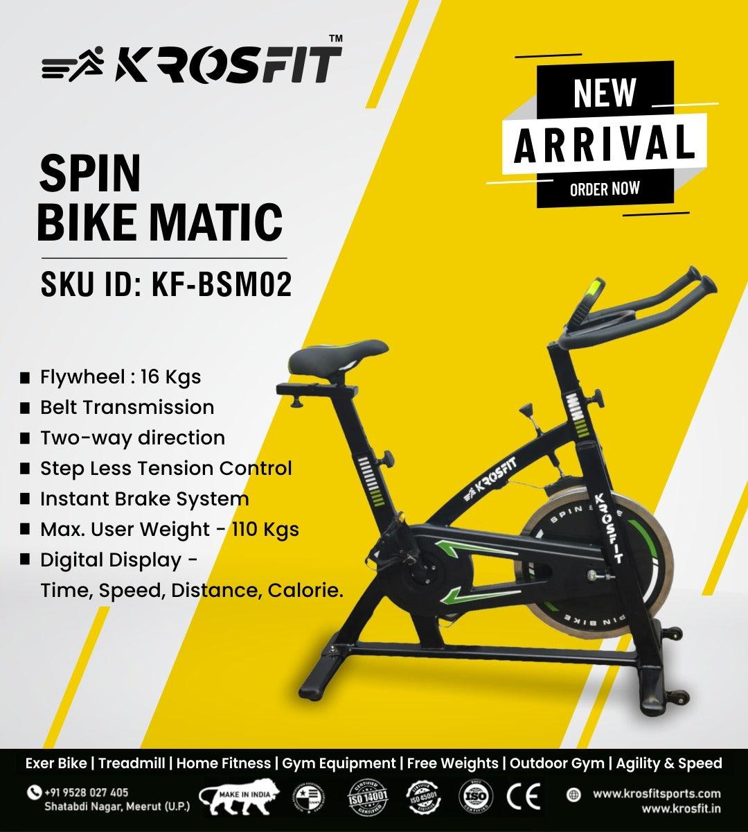 Krosfit Spin Bike Matic GYM KIBI Sports