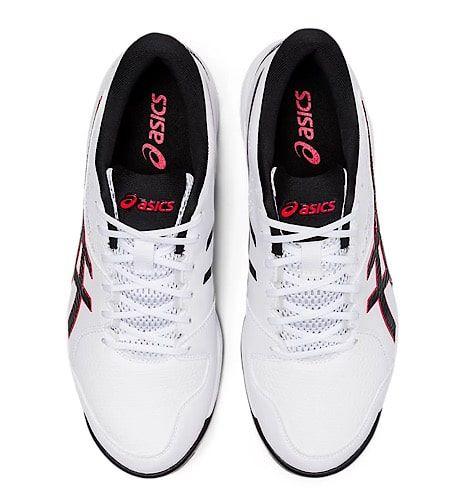 Asics Gel Peake 2 Men's Cricket Shoes - White/Black - KIBI SPORTS