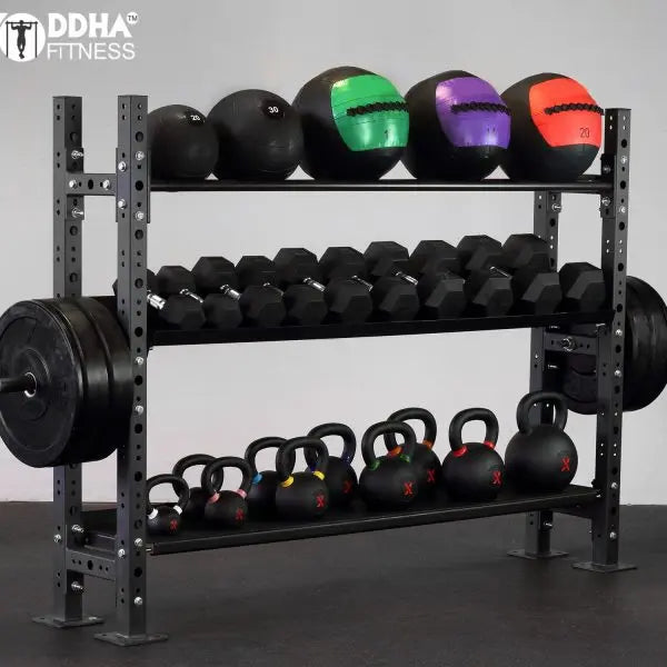 Yoddha HOME GYM STORAGE RACK | KIBI Sports KIBI Sports