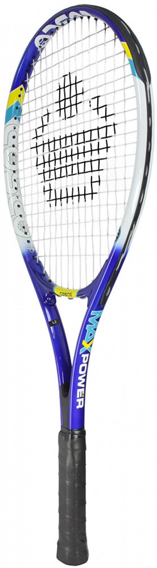 Cosco Max Power Aluminium Tennis Racket Senior, FULL - Cosco Tennis Equipment