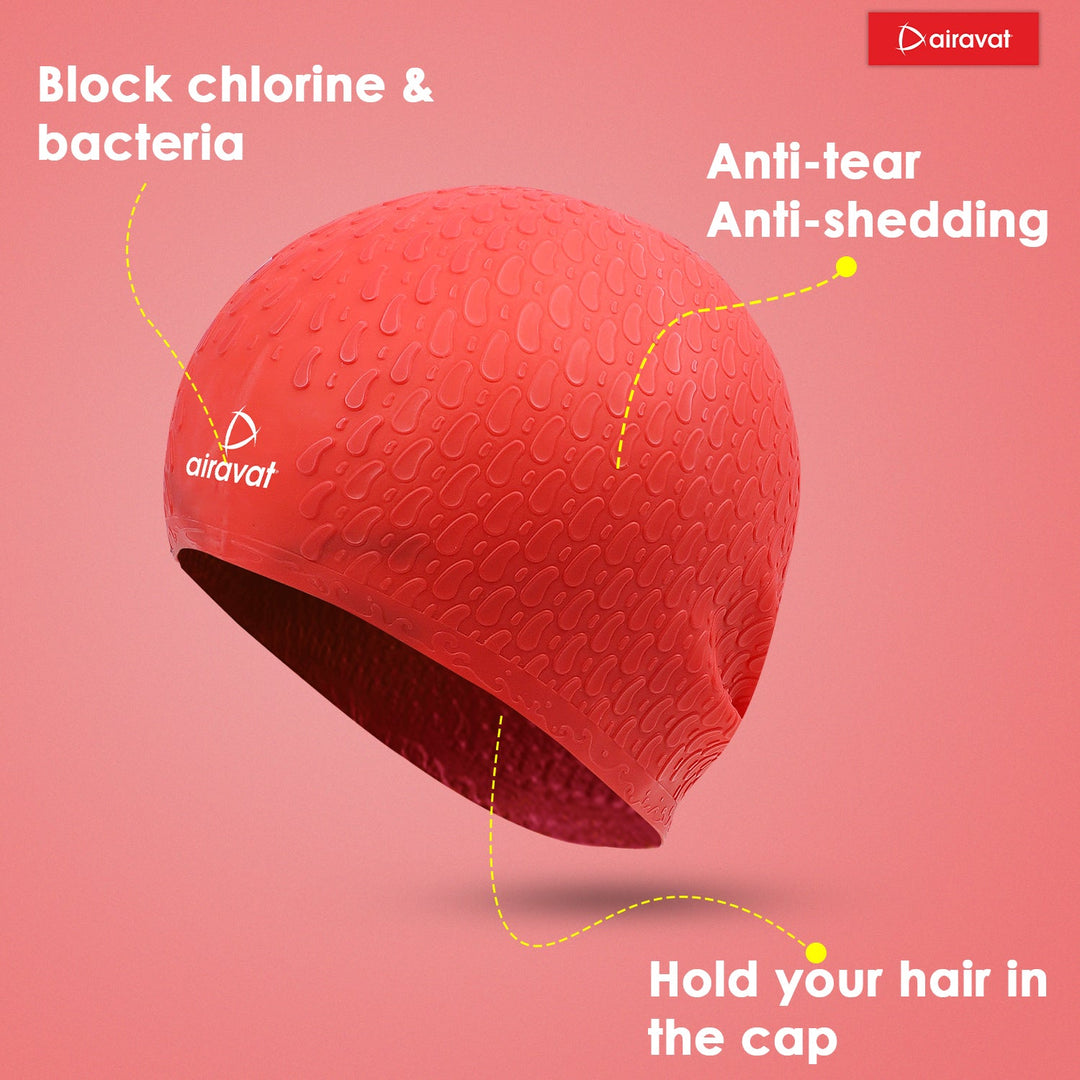 BUBBLE SWIM CAP
