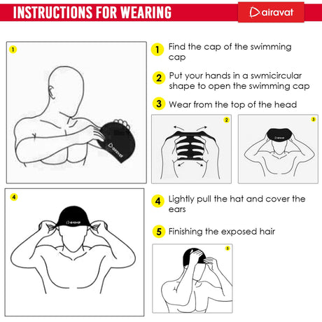 BUBBLE SWIM CAP