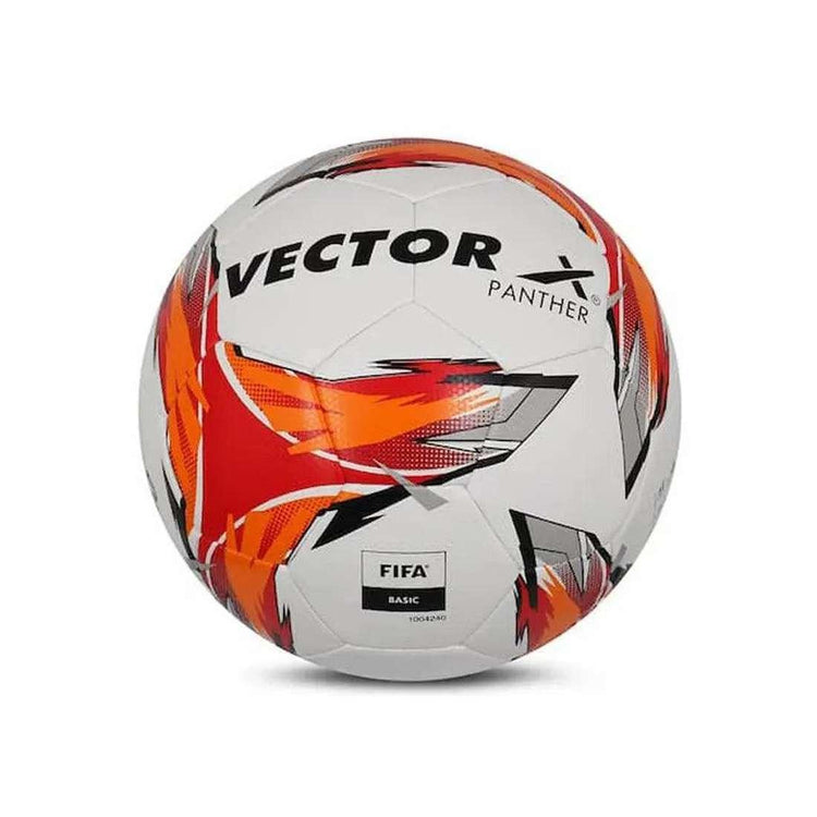 VECTOR X PANTHER Rubberized thermo Fusion FIFA BASIC CERTIFIED Football - Size: 5 (Pack of 1)