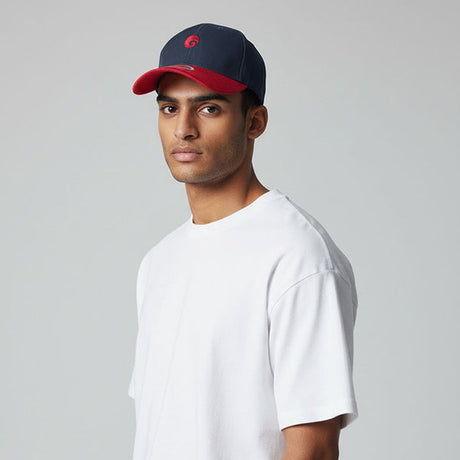 Omtex Dual Tone Performance Cap – Navy & Red | Omtex