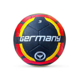 VECTOR X Germany Rubber Moulded Football - (Pack of 1, Red, Black)