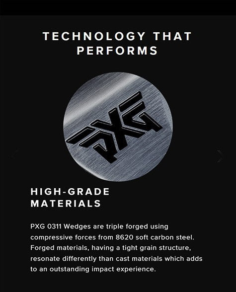 PXG 0311 Forged Chrome Steel Wedge