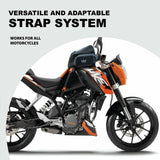 Gods Zeon R1 (Fibre Tank) - Motorcycle Tank Bag with Capsule Rain Cover