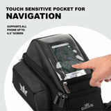 Gods Zeon R1 (Fibre Tank) - Motorcycle Tank Bag with Capsule Rain Cover