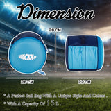 Kick Soccer Navy Blue Football Equipment Bags|Basketball Volleyball Bags |Adjustable Strap Backpack |Easy Access Pocket Mesh Bottle Holders | Ball Bag |Kitbag |Bag