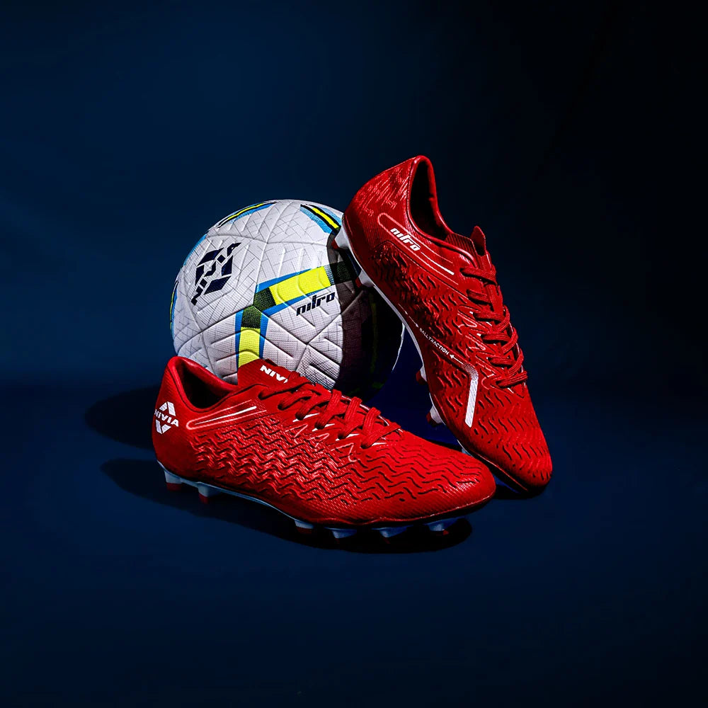 Nivia Nitro Football Studs & Ball Combo