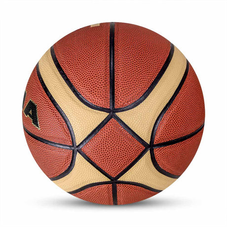 NIVIA PRO-TOUCH, Match Ball, 14 Panels, Super Soft-Touch PU Leather Cover Laminated  with Pebbled Texture , Butyl Threadwounded Bladder, As Per FIBA Standard , Made for Pro-Leagues , to Play on Indoor Surfaces