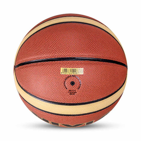 NIVIA PRO-TOUCH, Match Ball, 14 Panels, Super Soft-Touch PU Leather Cover Laminated  with Pebbled Texture , Butyl Threadwounded Bladder, As Per FIBA Standard , Made for Pro-Leagues , to Play on Indoor Surfaces