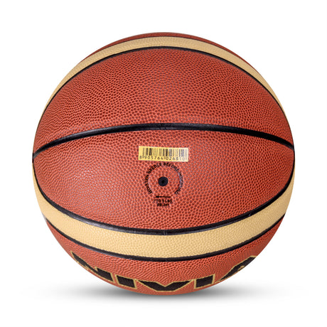 NIVIA PRO-TOUCH, Match Ball, 14 Panels, Super Soft-Touch PU Leather Cover Laminated  with Pebbled Texture , Butyl Threadwounded Bladder, As Per FIBA Standard , Made for Pro-Leagues , to Play on Indoor Surfaces
