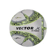 VECTOR X Thermo Bonded X-FORCE Dotted Grain PU Textured Football - Size: 5 (Pack of 1)