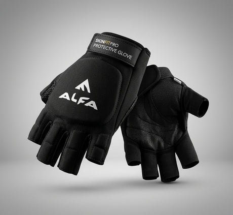 Alfa Gloves GL-93 Lycra 3/4 Finger Left Hand Gloves - lifestyle