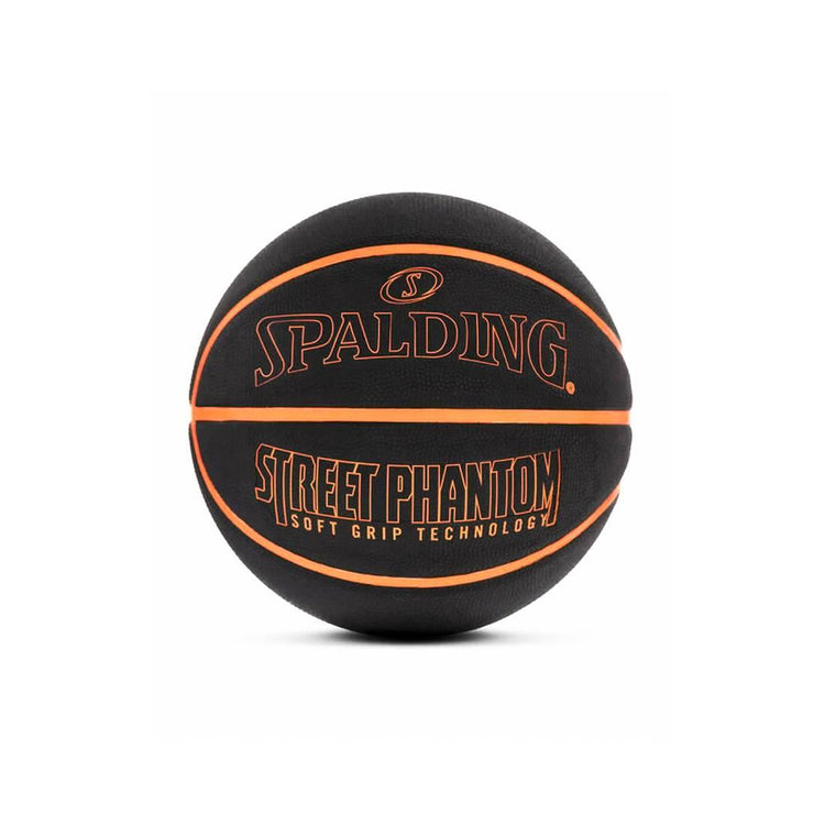 Spalding Street Phantom Rubber Basketball (Orange-Black) (Size-7)