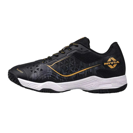Nivia Hy-Court 3.0 Badminton Shoe (Black) | Noah Sports
