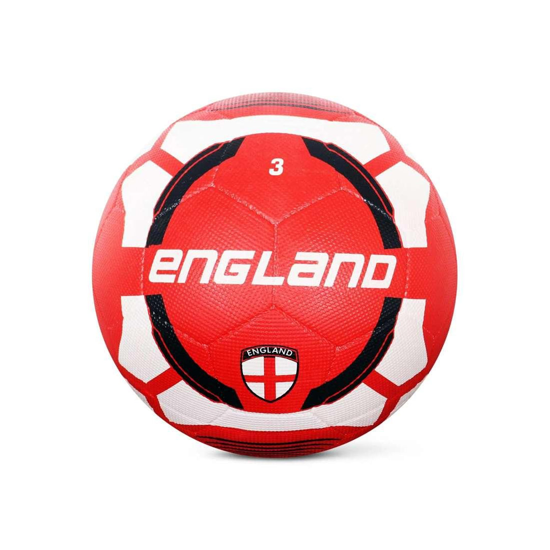 VECTOR X England Rubber moulded Football -(Pack of 1, Red, White)