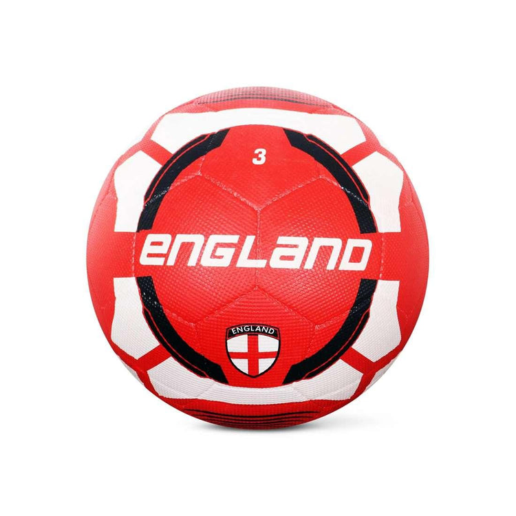 VECTOR X England Rubber moulded Football -(Pack of 1, Red, White)