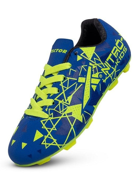 Vector X Nitro-X Kids Football Shoe/Studs for Men/Sports and Athletic Footwear with Synthetic Leather Upper/Comfortable Soccer Shoe
