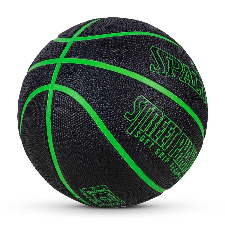 Spalding Street Phantom Rubber Basketball (Orange-Black) (Size-7)