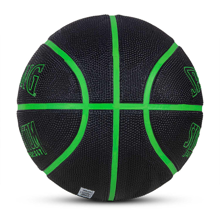 Spalding Street Phantom Rubber Basketball (Orange-Black) (Size-7)