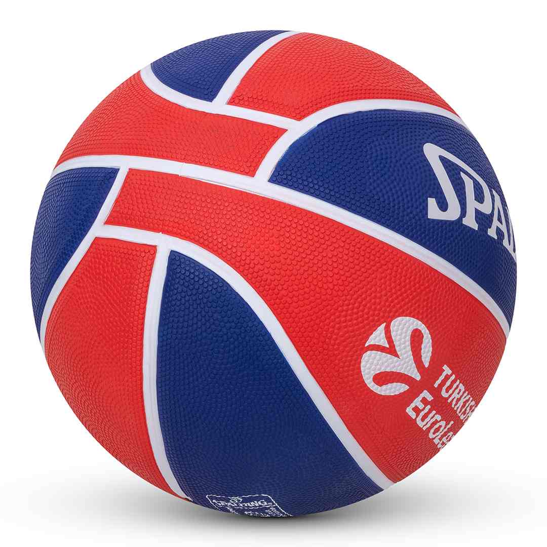 Spalding EL Team CSKA Moscow (83-779Z) Basketballs, Youth Unisex, Blue/Red