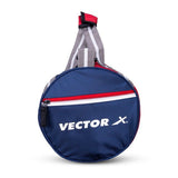 Vector X No Pain Gym Duffel 22L Sports Bag for Men and Women with Shoes Compartment Polyester | Front Utility Pocket |Durable Base | Adjustable Shoulder Strap
