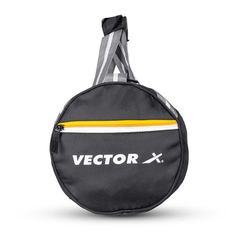 Vector X No Pain Gym Duffel 22L Sports Bag for Men and Women with Shoes Compartment Polyester | Front Utility Pocket |Durable Base | Adjustable Shoulder Strap