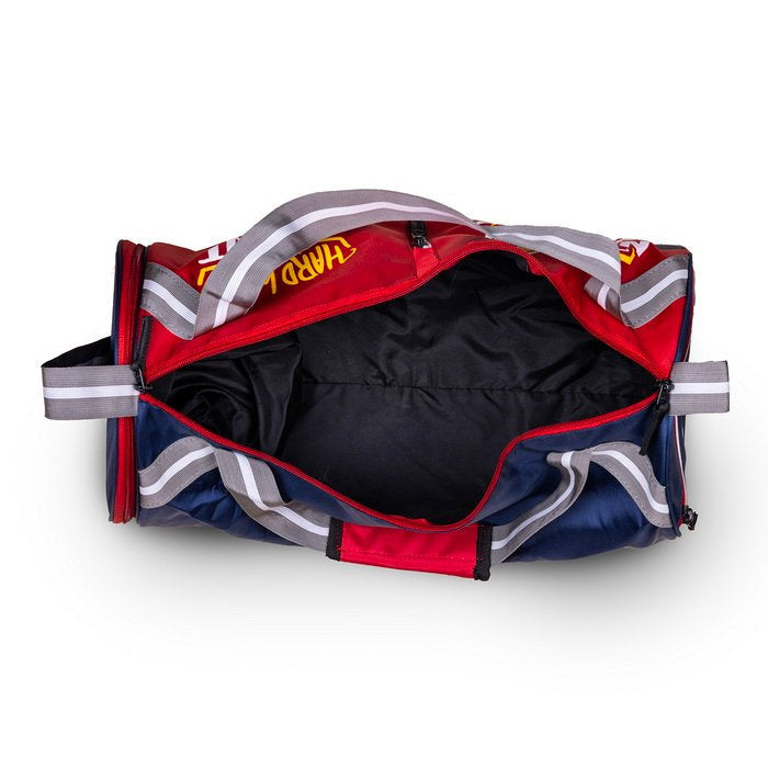 Vector X No Pain Gym Duffel 22L Sports Bag for Men and Women with Shoes Compartment Polyester | Front Utility Pocket |Durable Base | Adjustable Shoulder Strap