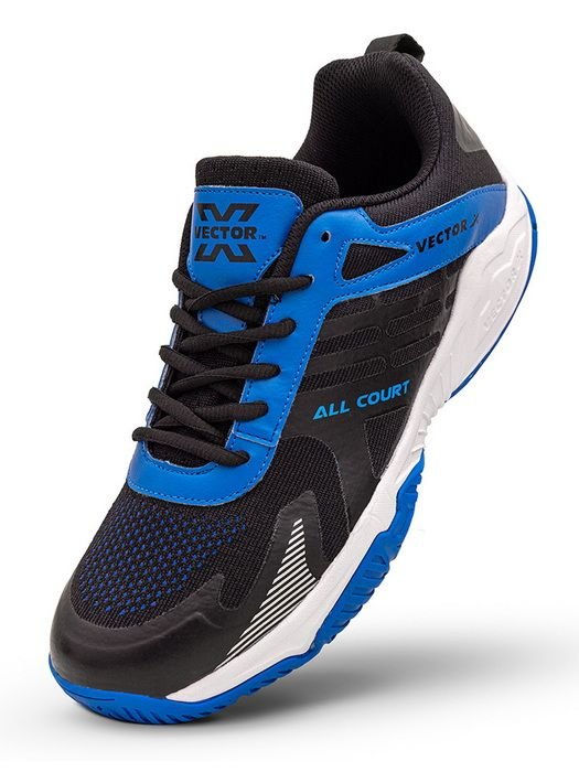 ALL COURT Knitted + TPU Fusing Upper, EVA Midsole, Rubber Sole Footwear sneakers Badminton Shoes For Men 