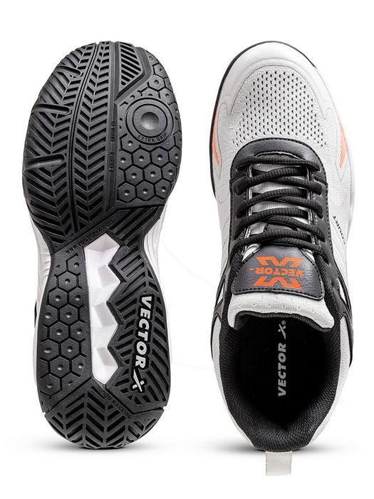 ALL COURT Knitted + TPU Fusing Upper, EVA Midsole, Rubber Sole Footwear sneakers Badminton Shoes For Men 