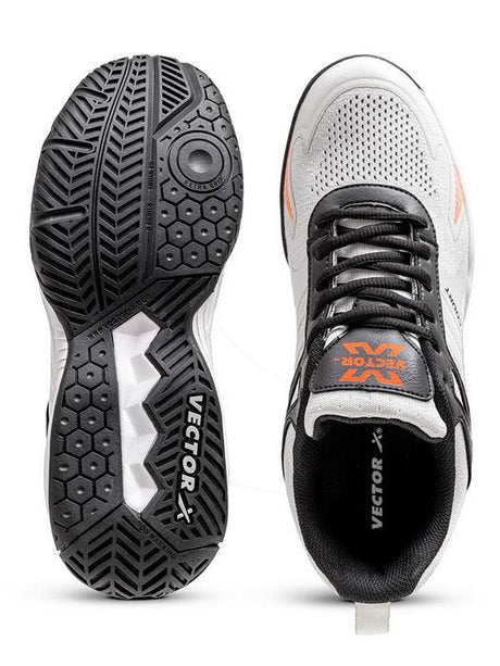 ALL COURT Knitted + TPU Fusing Upper, EVA Midsole, Rubber Sole Footwear sneakers Badminton Shoes For Men 