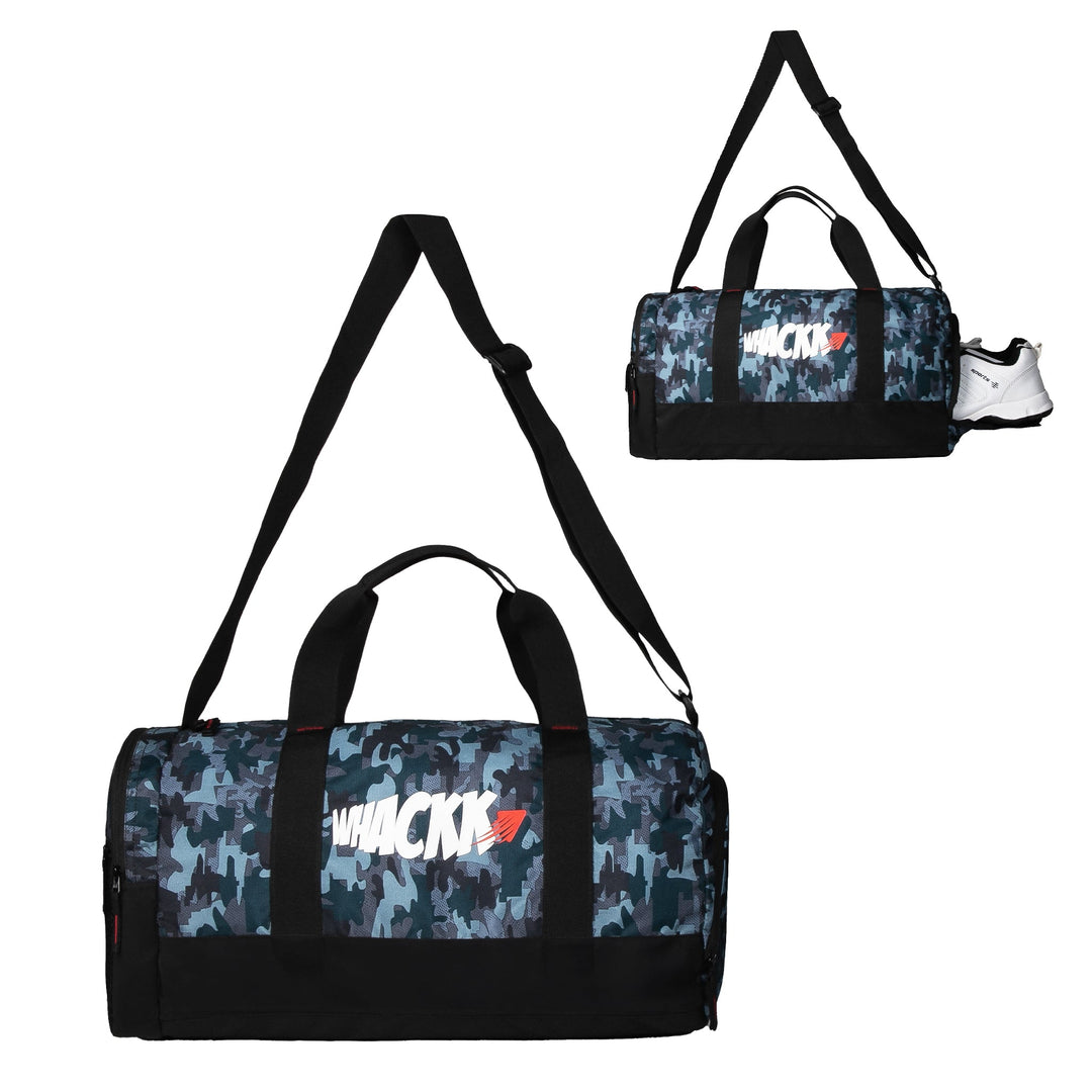 Cardio 31L Wild Stone Gym Fitness Workout Training Sports Travel Duffle Bag Separate Shoe Pocket Dry Wet Pocket Multipurpose Carry Bag Adjustable Strap Lightweight Sports Kit Men Women