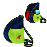 Twirl 5L Navy Blue Green| Unisex Table Tennis Equipment Bag | Tennis Case | Racket Case | TT Bag Cover |Ping Pong Paddle Case|Case Bag Double-Sided |Professional |Bat Protector Pouch |Travel