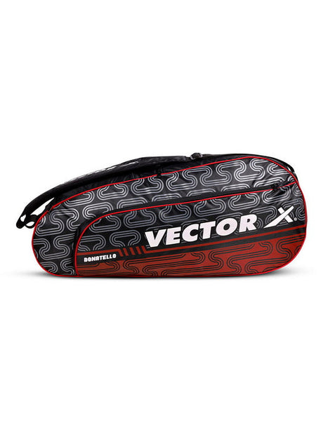 Vector X Donatello Water Resistant 4 Compartment Badminton Bag with Padded Shoulder Strap
